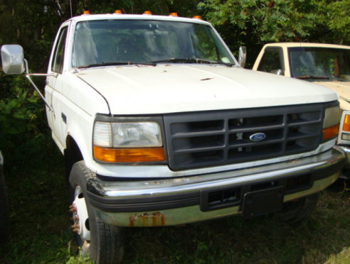 1995 FORD F350 4X4 CAB CHASSIS TRUCK #259755