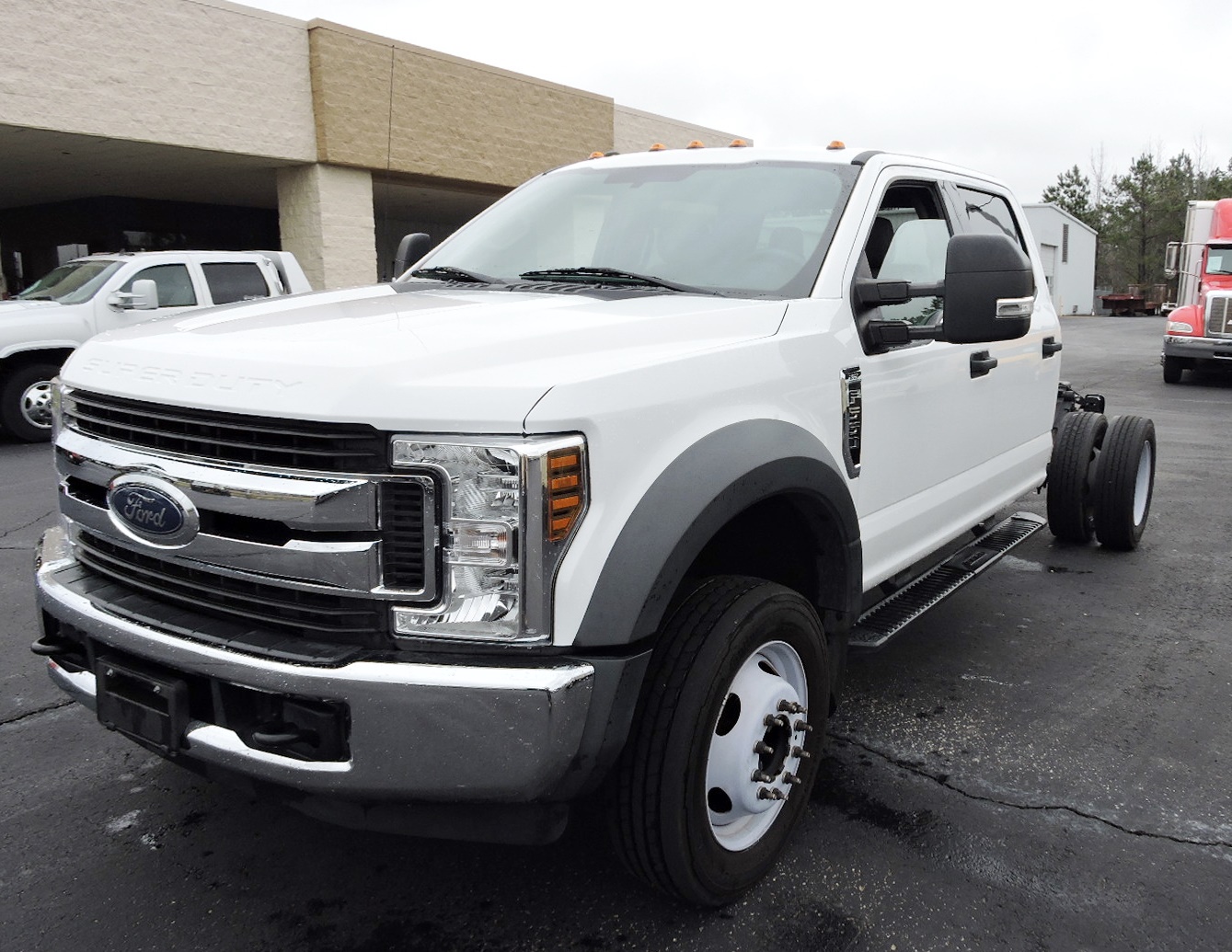 2019 FORD F-550 CREW CAB C&C CAB CHASSIS TRUCK #1231564