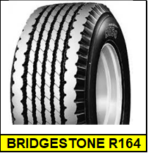  BRIDGESTONE R164 NEW TIRE TRUCK PARTS #260144